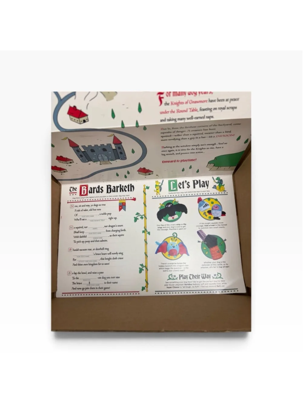 BARK Knights of Gnawmore Dog Toys